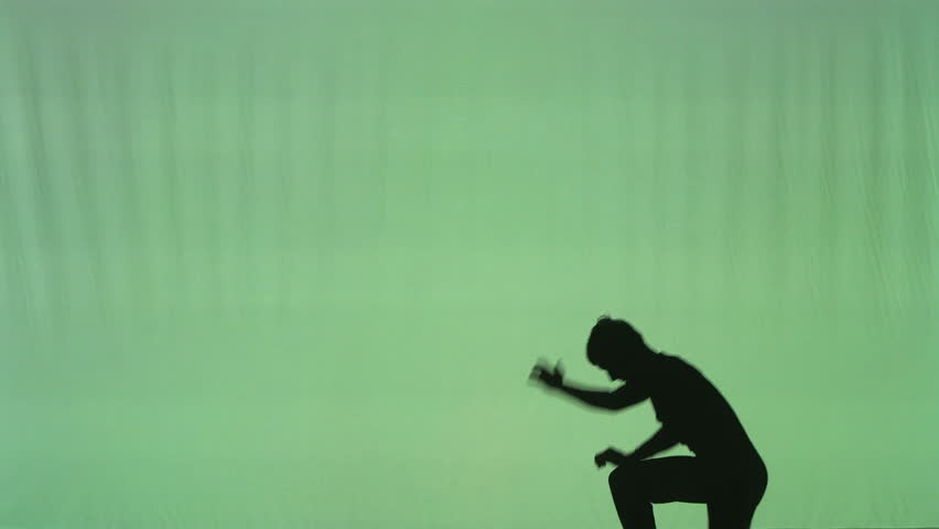  silhouette a disgruntled producer on the set