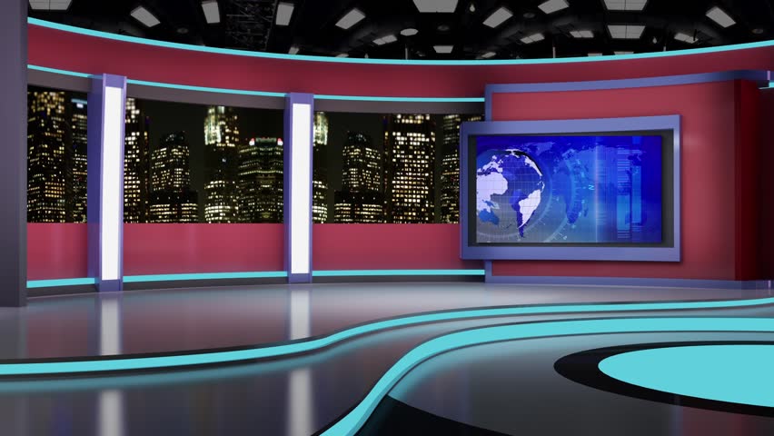 News Tv Studio Set Virtual Green Screen Background Loop Green Images And Photos Finder