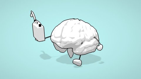 Vector Illustration Concept Brain Development Icon Stock Vector ...