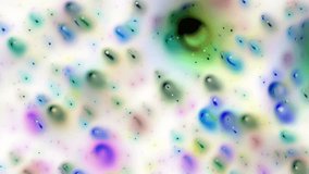 Liquid Color Drops Abstract Animation Background