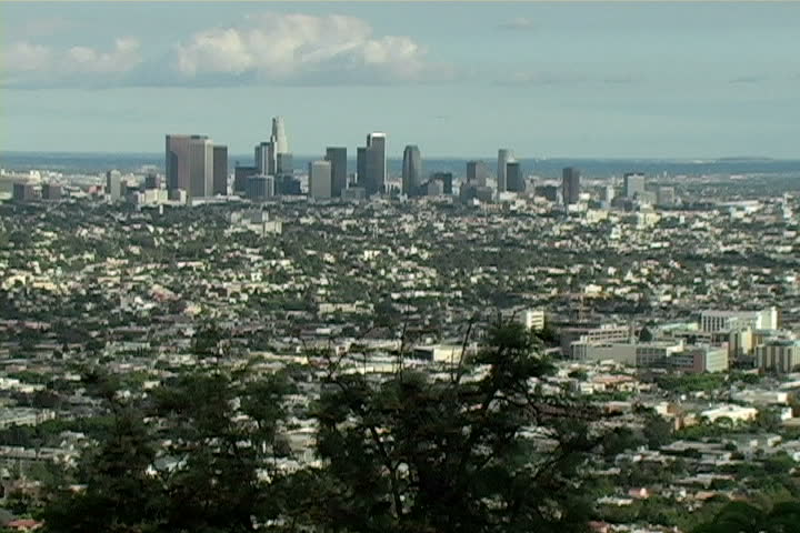 A beautiful, smog-free day in L.A. 
