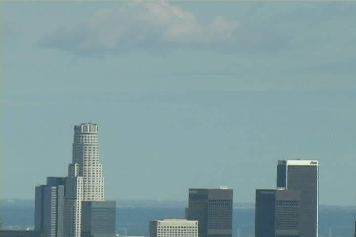 A beautiful, smog-free day in L.A.  