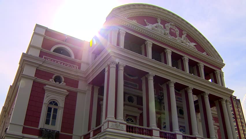 Opera House Amazon Theatre (Teatro Amazonas), Manaus, Brazil, 2015