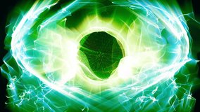 Light FX2129: Fractal light forms ripple and shine (Video Loop).  - Powered by Shutterstock - Get 15% off with code: PIKWIZARD15