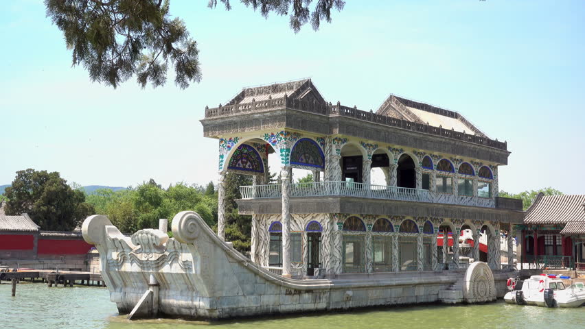 Summer Palace scene. Summer Palace located in Beijing of China. It was royal garden.