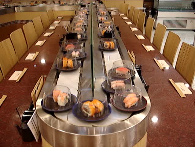 Sushi Bar, Hong Kong City.