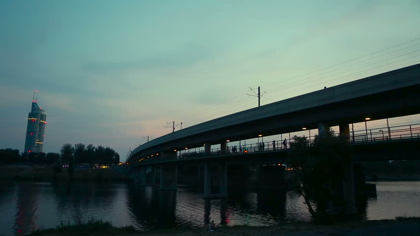 Austria Vienna niqht bridge