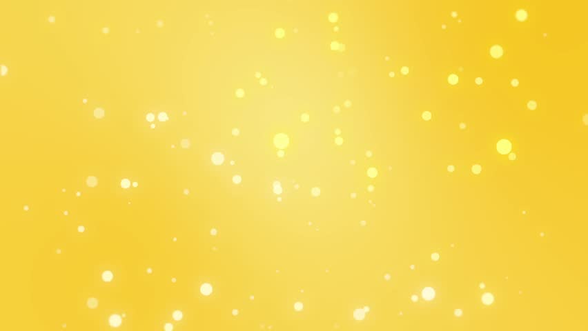 Download Sparkly light particles moving across a gold yellow gradient background | HDFootageStock.com