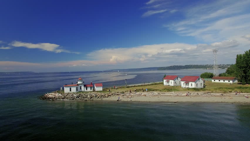 Discovery Park West Point Lighthouse - Seattle, Washington