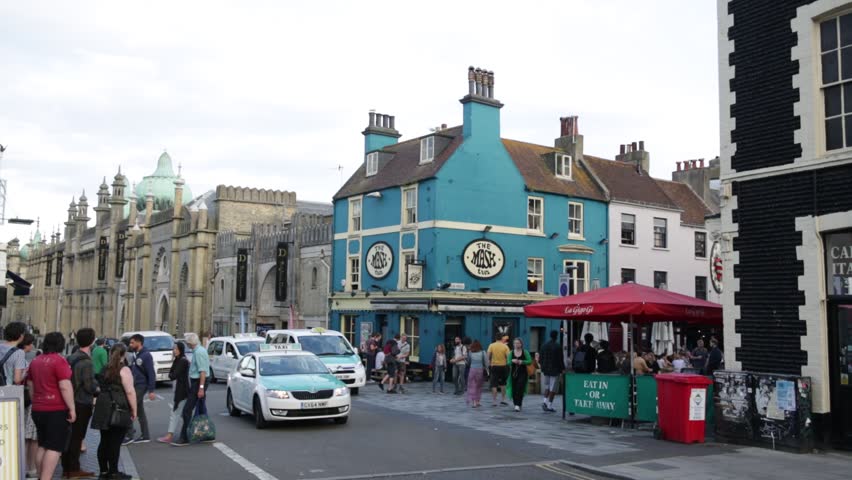 Colourful Architecture in Brighton, England