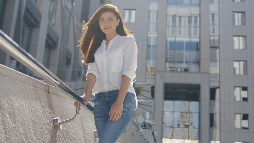 white shirt and jeans ladies