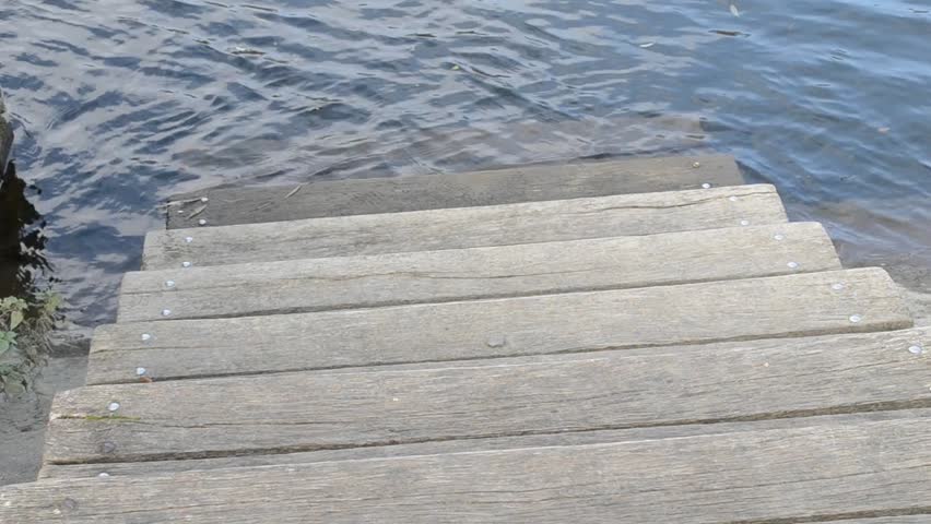 Stairs to the water