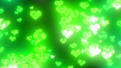 jagged particles hearts