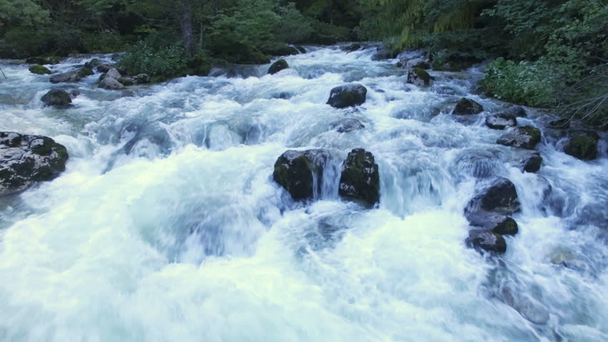 mountine river Savica, Slovenia