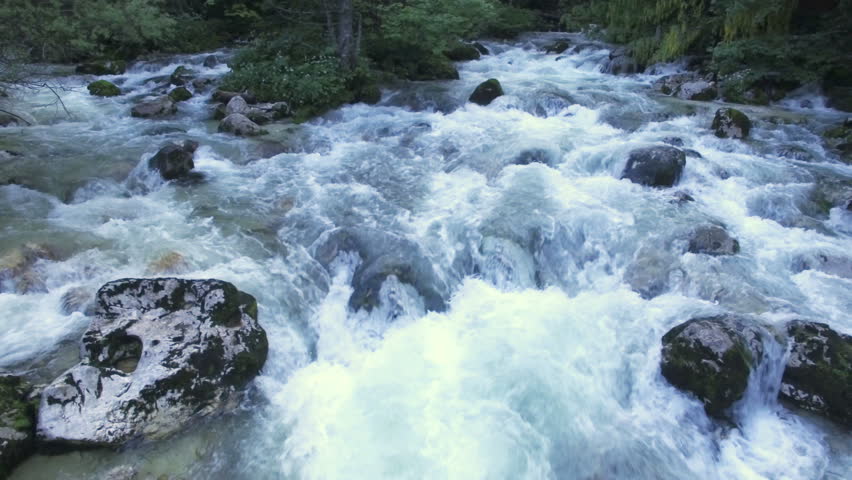 mountine river Savica, Slovenia