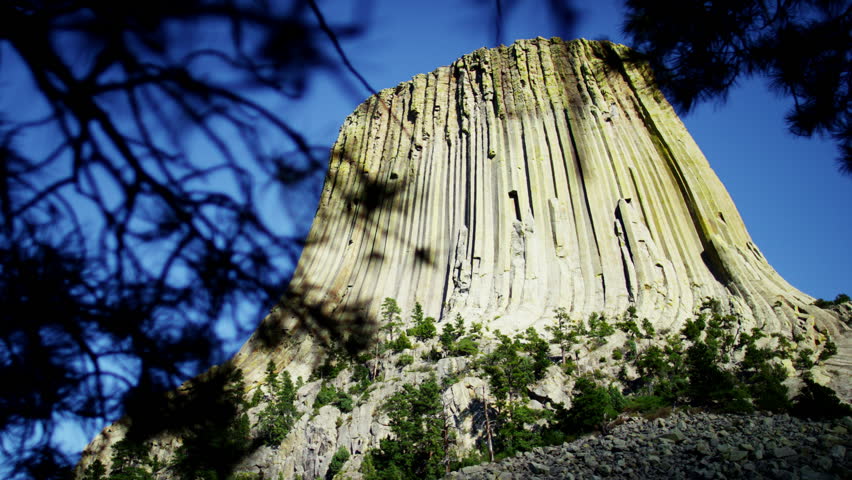 Devils Tower a National Monument in Wyoming National Park USA