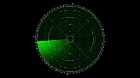 Radar Gps Navigation Screen Display,bullet Shot & Futuristic Tracking