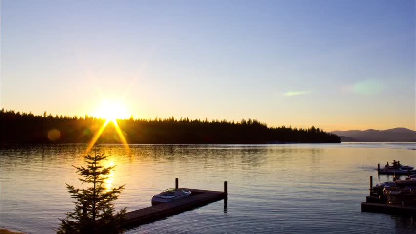Sunset at the Docks Timelapse