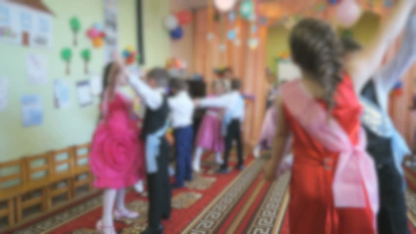 Children Dancing Kindergarten Stock Footage Video (100% Royalty-free Motiv 