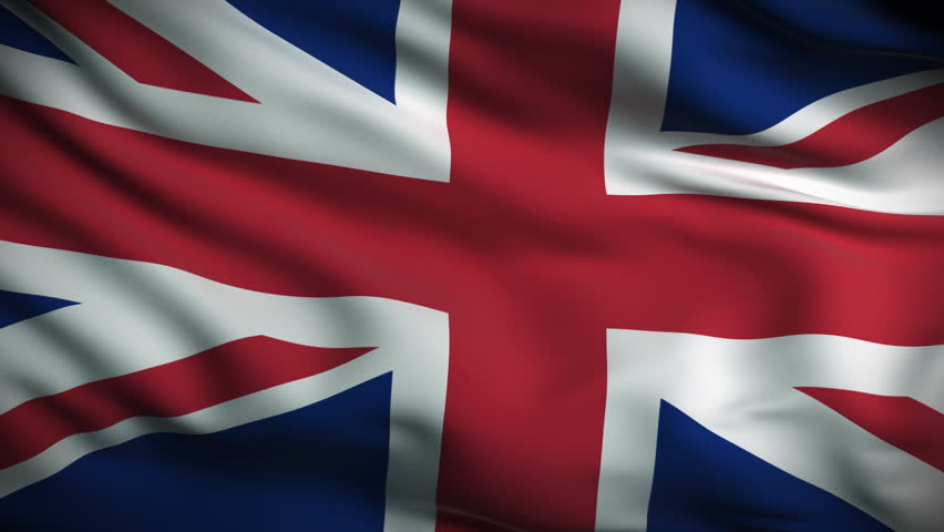 Bandera Británica Hd Cargado Video De Stock Totalmente Libre De