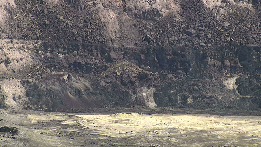 Aerial view of the Halemaumau Crater