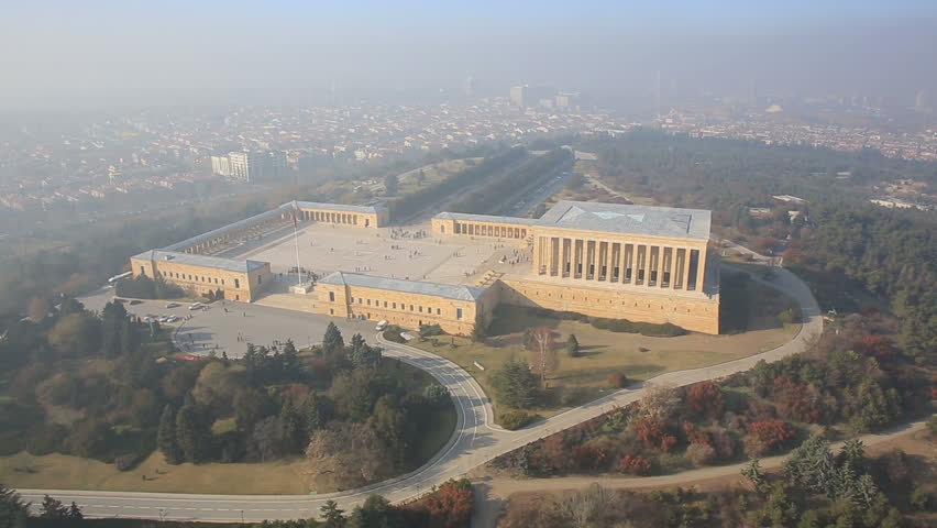 Anitkabir, memorial tomb, is the mausoleum of Mustafa Kemal Ataturk, the leader of the Turkish War of Independence and the founder and first President of the Republic of Turkey, located in Ankara. 