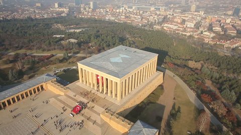 Anitkabir, memorial tomb, is the mausoleum of Mustafa Kemal Ataturk, the leader of the Turkish War of Independence and the founder and first President of the Republic of Turkey, located in Ankara. 