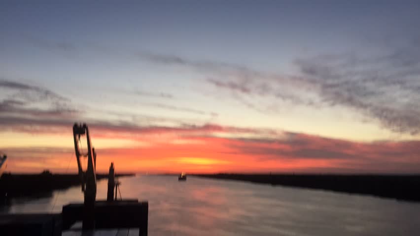 Passing by Parana River, Argentina (Time lapse of 1,5 hours)