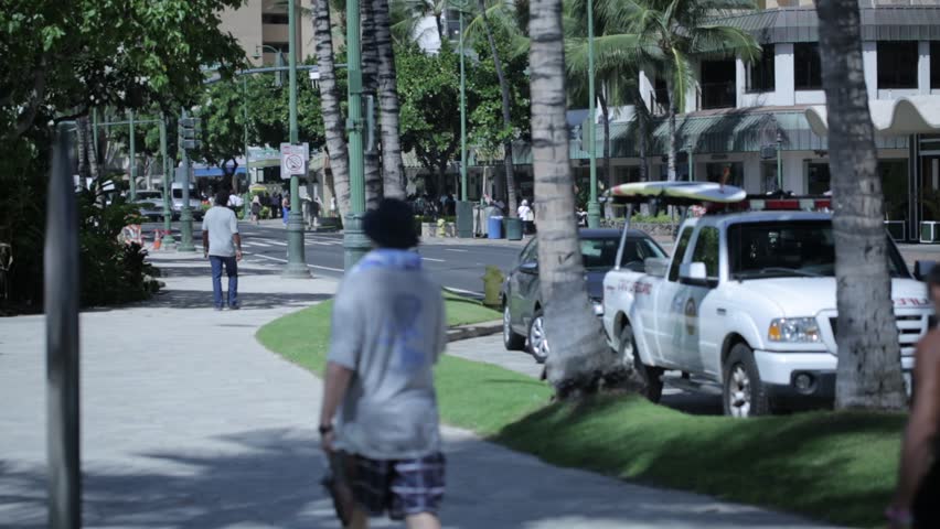 Waikiki Streets Honolulu 