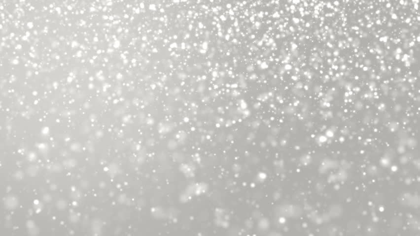 Elegant silver abstract with snowflakes. Christmas animated grey background. Background white glitter - winter theme. Seamless loop. Royalty-Free Stock Footage #18261589