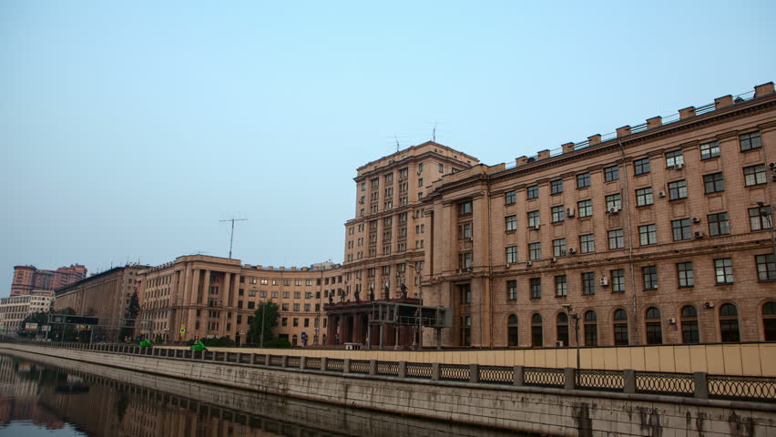 Bauman Moscow State Technical University. Hyperlapse. Timelapse in motion. 