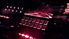 Futuristic digital interface screen / Streaming and flashing computer interface with data on it - Powered by Shutterstock - Get 15% off with code: PIKWIZARD15
