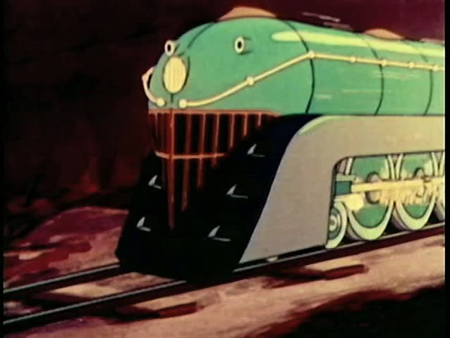 cartoon cartoon train video