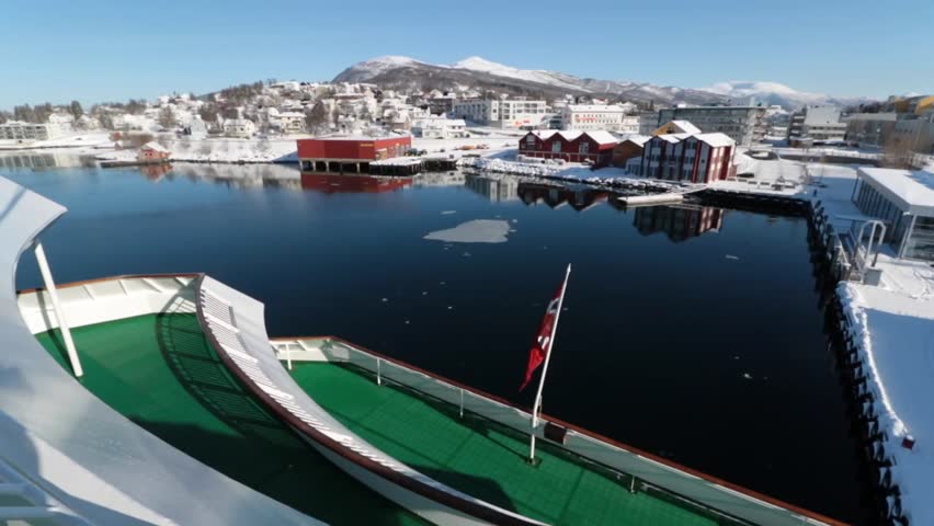 harbor North of Norway on March 26, 2016