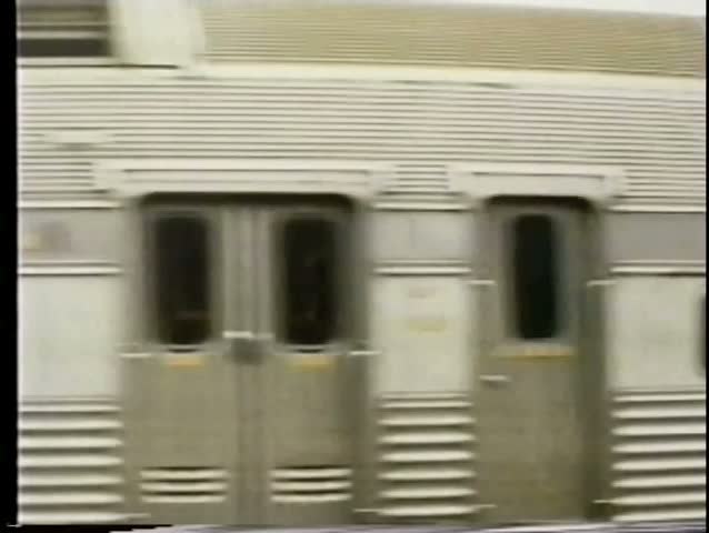 Train pulling into station