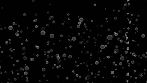 Bubbles on black background. Good for background