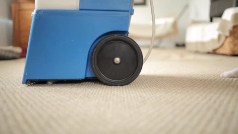 Carpet Cleaning Dolly shot