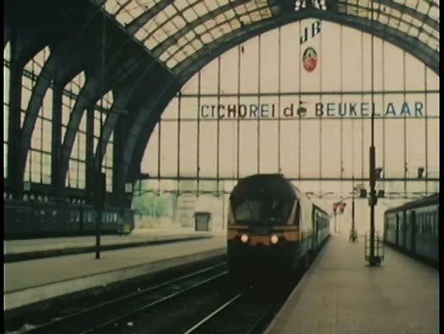 Antwerpen-Centraal  Railway Station in Antwerp, Belgium