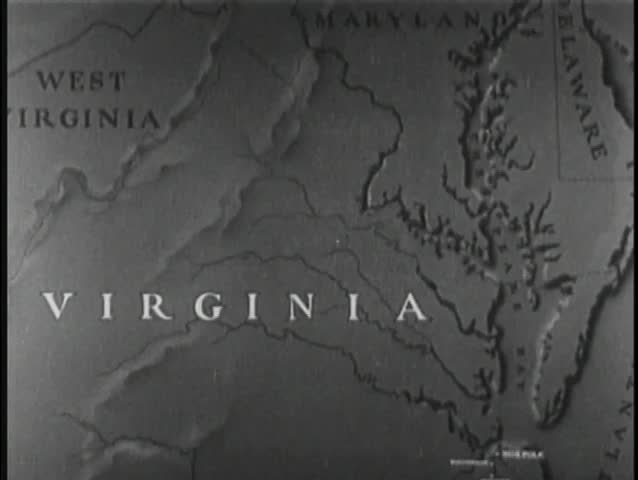 Map of Virginia