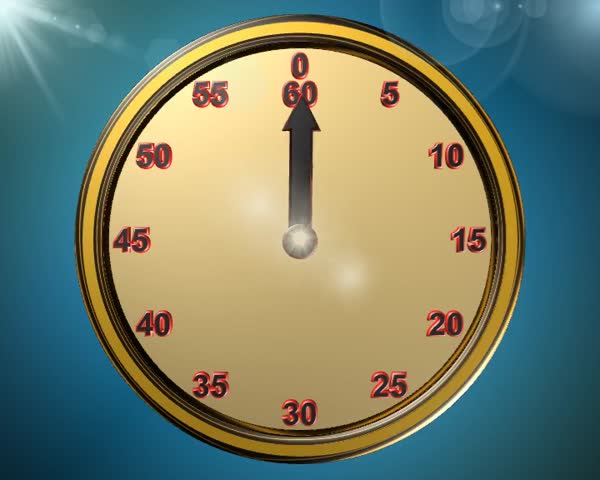 stopwatch, video animation