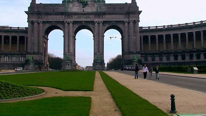 Belgium - Brussels 2011- Triumphal Arch in the Parc du Cinquantenaire
