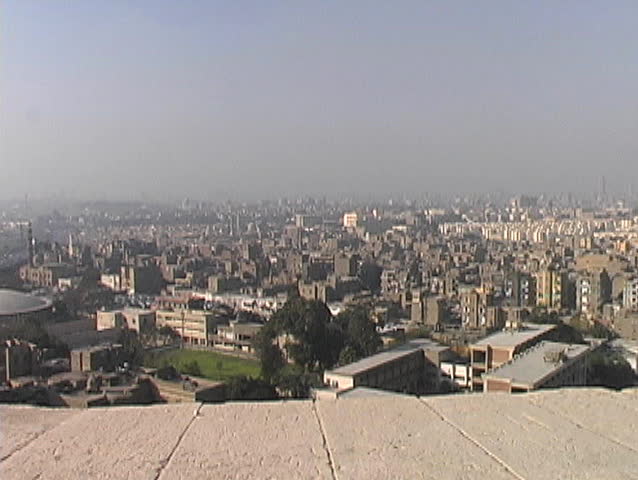 An overview of Cairo from the Citadel