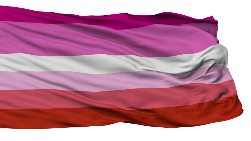 Video Stok lesbian pride flag close realistic 3d (100% Tanpa Royalti) 18475...