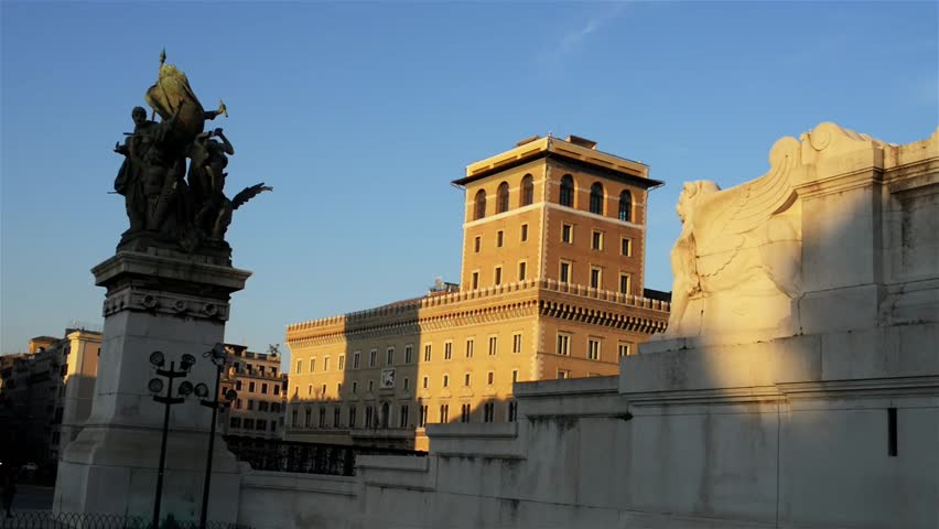 Altare della Patria, is a monument built in honour of Victor Emmanuel, first king of a unified Italy, located in Rome, Italy. It occupies a site between Piazza Venezia and Capitoline Hill.
