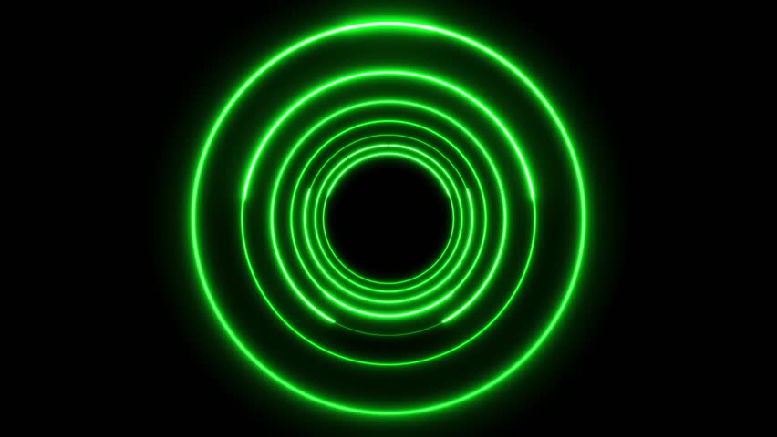 Neon Lights Tunnel Vj Loop | Shutterstock HD Video #18487945