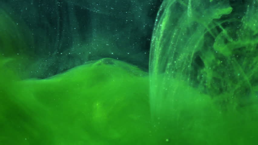 Swirly green background