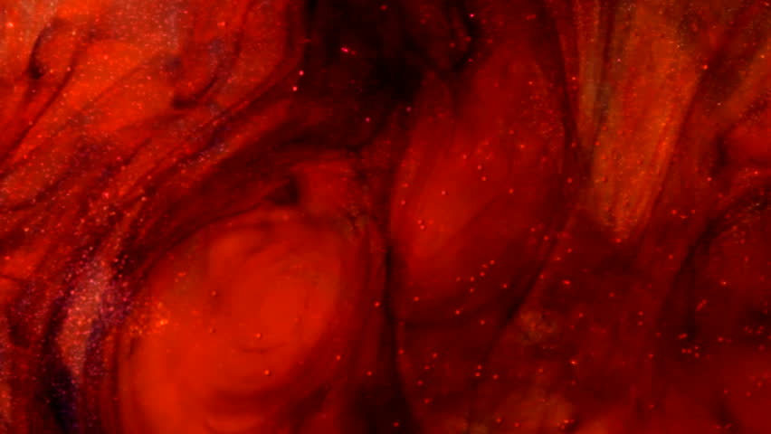 Red, swirling, atmospheric background