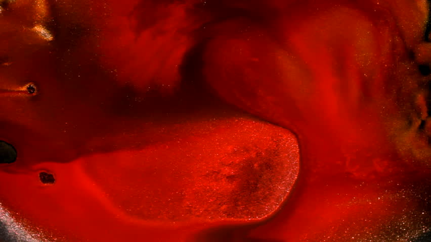 Red, swirling, artistic background