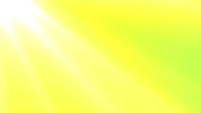 Yellow video background with sun rays