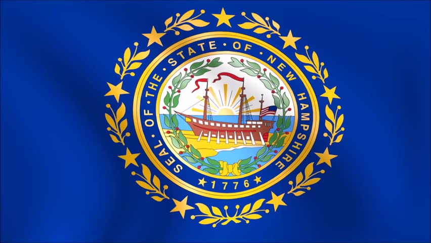 Flag Of New Hampshire With Stock Footage Video 100 Royalty Free 18554090 Shutterstock